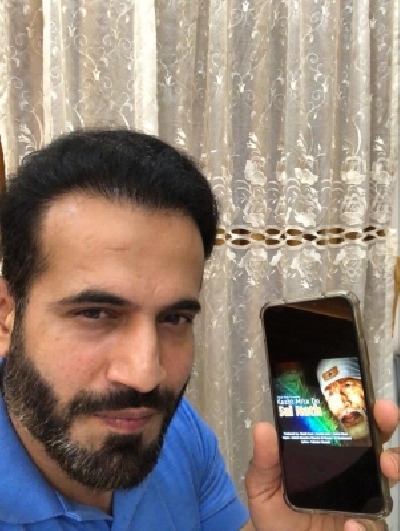 Irfan Pathan launches song on Sai Baba.