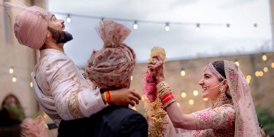 Virat Kohli & Anushka Sharma Wedding Pics