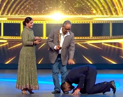 Ajay Devgn remembers his father Veeru Devgan on 1st death anniversary.