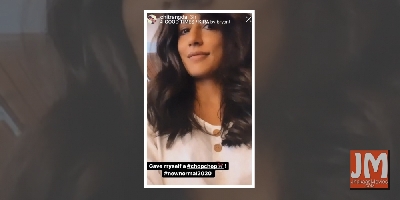 Chitrangada gives herself a 'chop chop'