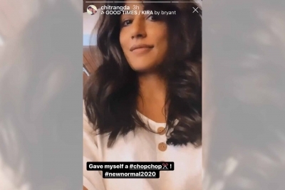 Chitrangada gives herself a 