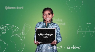 Bhumi Padnekar supports education programme.