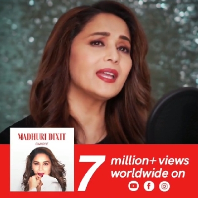 Actress Madhuri Dixit.