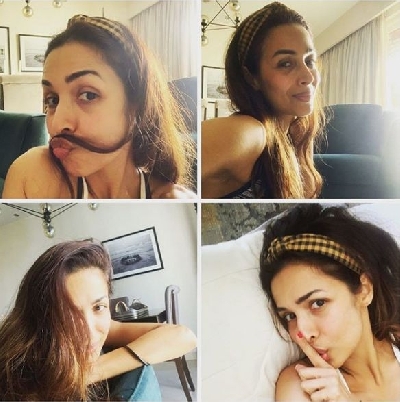 Malaika shares her 'various stages of lockdown'.