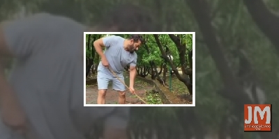Salman Khan cleans up his Panvel farmhouse to mark Environment Day