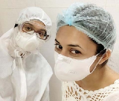 Divyanka goes for 'dentist visit' in 'corona times'.