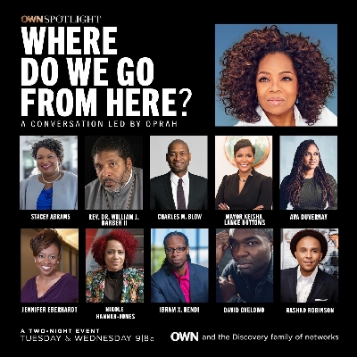 Oprah Winfrey: United States in a moment of reckoning. (Photo Courtesy: Oprah Winfrey Network)