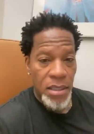 D.L. Hughley tests positive for COVID-19.
