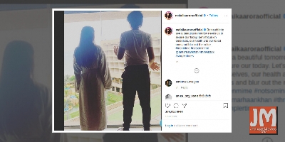 Malaika Arora shares pic with son Arhaan: focus on ourselves, health