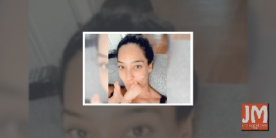 Lisa Haydon's newborn son won't let her take a selfie!