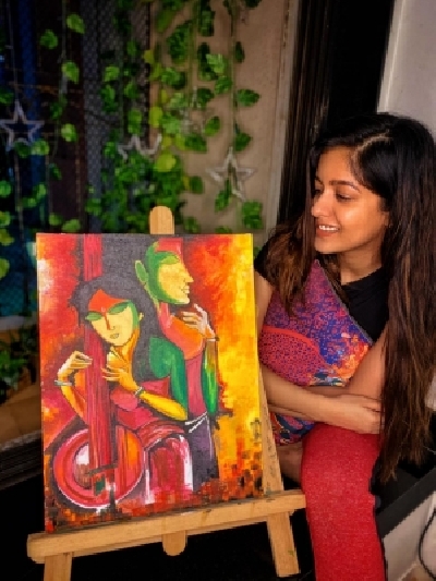 Ishita Dutta is enjoying doing her favourite things.