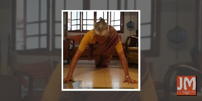Milind Soman's mom pulls off 15 push-ups in saree at the age of 81