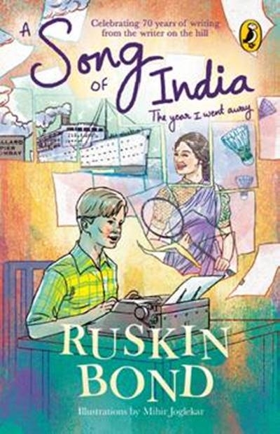 The Book cover of "A Song of India".