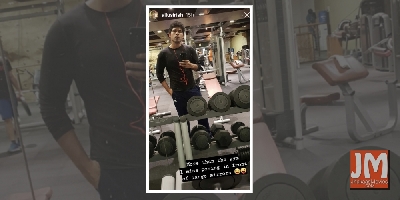 Allu Sirish misses 'posing in front of mirror' in gym