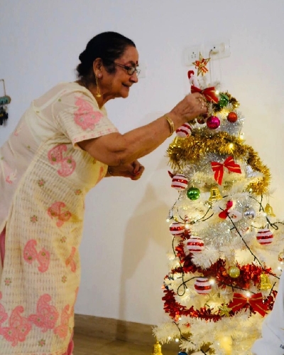 Anupam Kher's mother is 'better than before'.