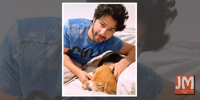 Varun Dhawan shares adorable picture with his puppy Angel
