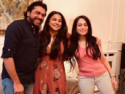 Shakuntala Devi's daughter talks about film on her mom. (Photo: Natalia IANS)