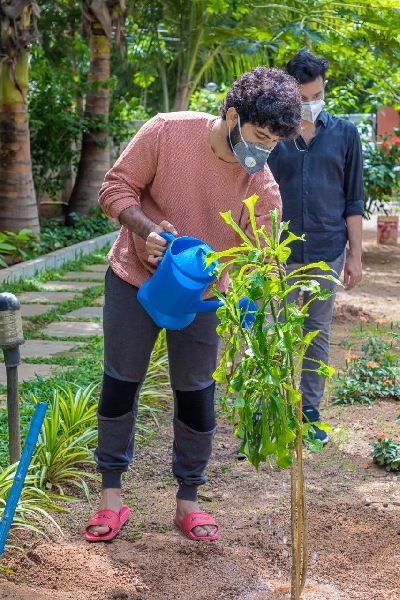 Director Prashanth varma Green India challenge