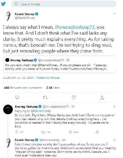 Ranvir Shorey, Anurag Kashyap, Twitter. (Photo: Sugandha Rawal)