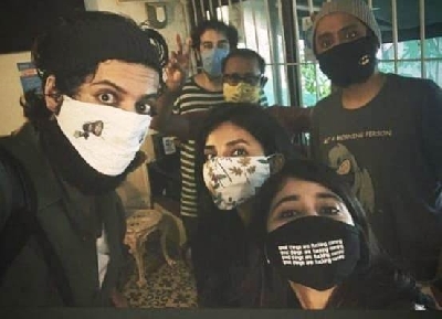 Ali Fazal: I am happy about going to work. (Photo: Natalia N/IANS)