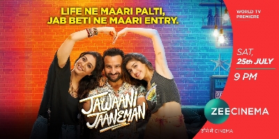 'Jawaani Jaaneman' on Zee Cinema