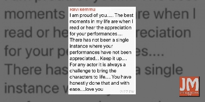 Kunal Kemmu over-the-moon on getting praised by father