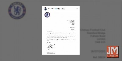 Abhishek Bachchan shares letter from Chelsea footballer Cesar Azpilicueta