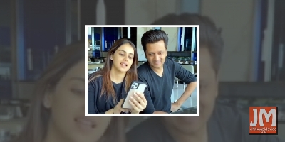 Riteish to birthday girl Genelia: Growing young with you is a blessing