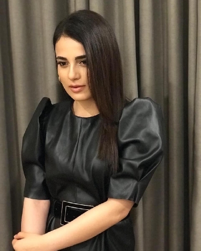 Radhika Madan channels her inner dark knight.