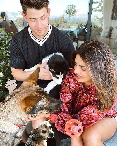 Priyanka Chopra, Nick Jonas.