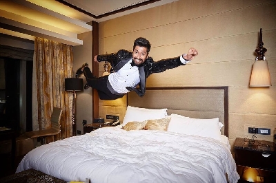 Vicky Kaushal turns Superman in latest picture.