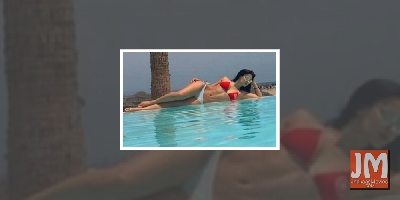 Elli AvrRam shares stunning bikini pic from Valencia trip