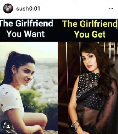 Rhea Chakraborty MEMES.