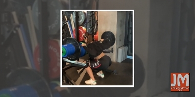 Disha Patani posts throwback video doing squats with 80 kilos of weight