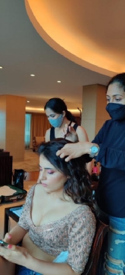 Radhika Madan finds shooting in the new normal a bit weird.