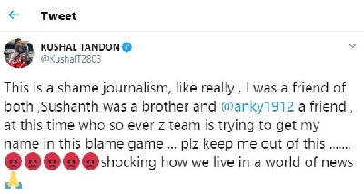 Kushal Tandon denies dating Ankita after her break-up with Sushant