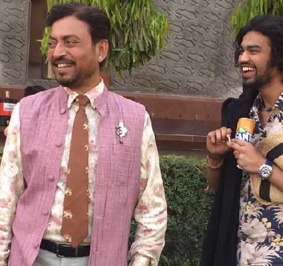 Irrfan's son Babil shares throwback pics of 'baba'.