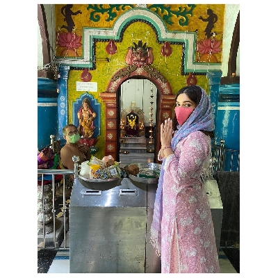 Bhumi goes on temple pilgrimage in her village in Goa.
