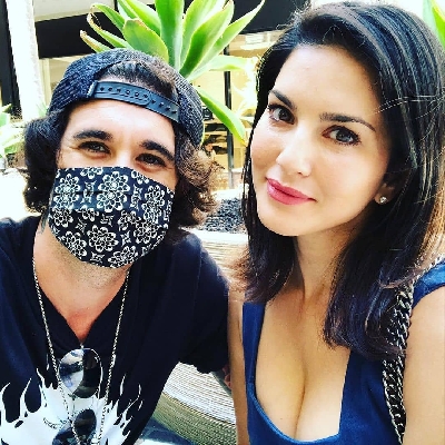 Sunny Leone's afternoon date with hubby Daniel.