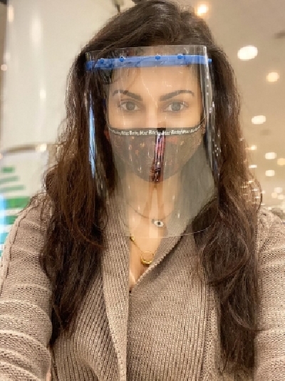 Amyra Dastur flies off to Chennai to shoot film with Prabhudeva