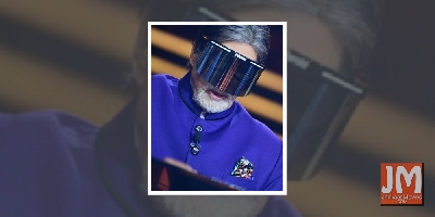 Big B wears face shield on KBC 12 set, urges all to be safe