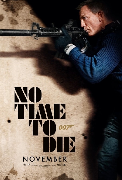 'No Time To Die' new poster: Daniel Craig takes aim for a final box office shot.