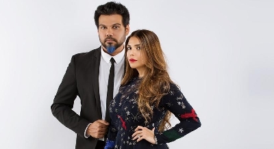 Falguni and Shane Peacock.