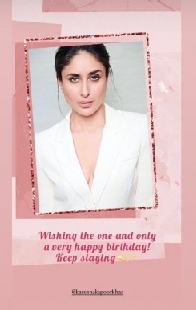Kareena Kapoor turns 40, wishes pour in from colleagues