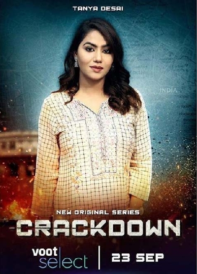 Telugu actress Tanya Desai to be seen in Hindi thriller series 'Crackdown'.