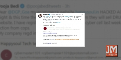 Ransomware attack on Pooja Bedi's website