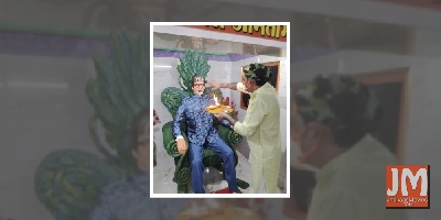 Big B turns 78: Amitabh Bachchan temple hosts virtual meet for 'Guru' with his EF