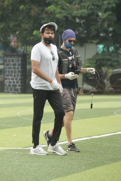 Mumbai: Actor Anil Kapoor seen at Juhu in Mumbai on Oct 15, 2020. (Photo: IANS)