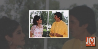 When Raveena shared lunch with Big B, Govinda