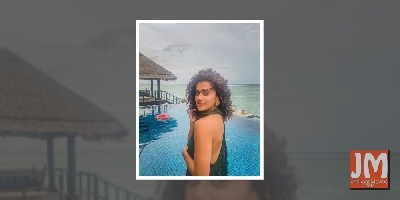 Taapsee back to work mode after Maldives break